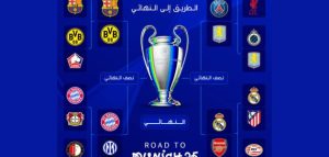 حماس مرتقب في إياب ربع نهائي دوري أبطال أوروبا 2025